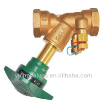 fixed orifice double regulating valve